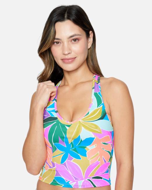 mujer Hurley Violeta tankini max isla ropa 8L2D491