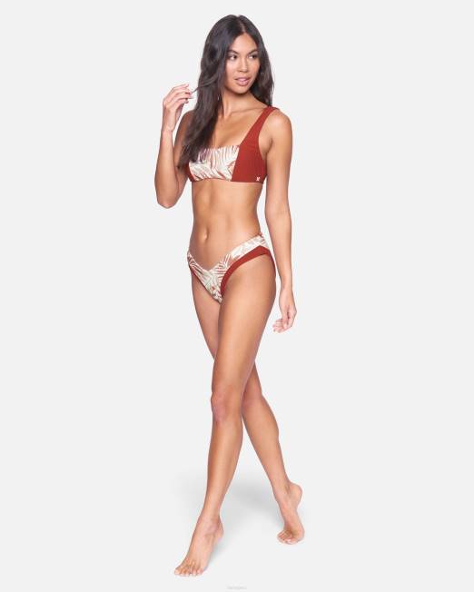 mujer Hurley cedro múltiple fondo moderado bloqueado ropa 8L2D543