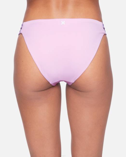 mujer Hurley glicina braguita de bikini moderada max solid ropa 8L2D537