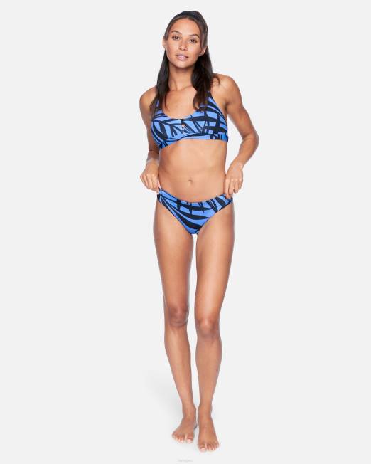 mujer Hurley hojas de laguna braguita de bikini moderada max mystic leaves ropa 8L2D546
