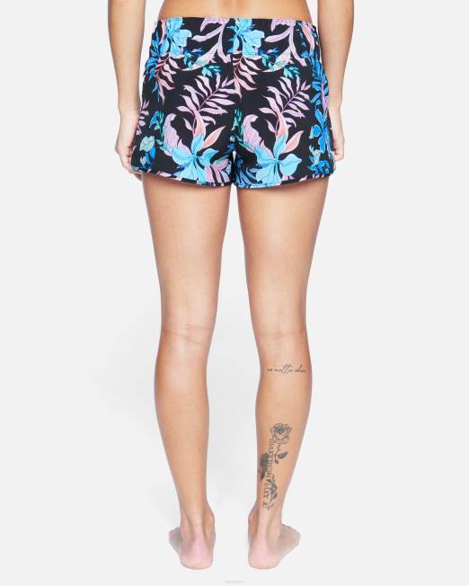 mujer Hurley paraíso perdido multi Bañador acuático de 2,5 pulgadas Lost Paradise ropa 8L2D531