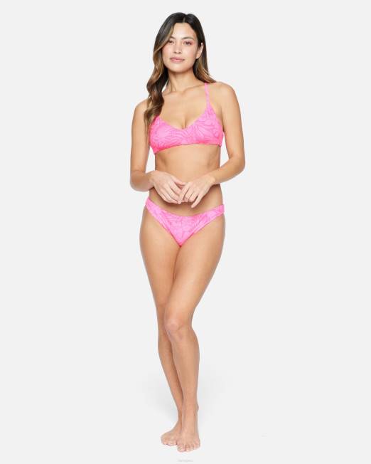 mujer Hurley ponche rosa caminata por la jungla fondo moderado ropa 8L2D472