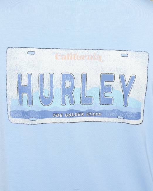 mujer Hurley brazo pantanoso camiseta de novia del estado dorado ropa 8L2D517