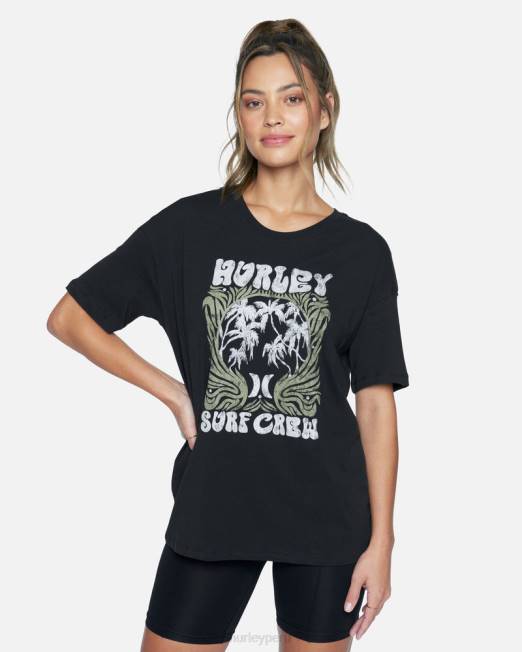 mujer Hurley caviar camiseta extragrande zak ropa 8L2D574