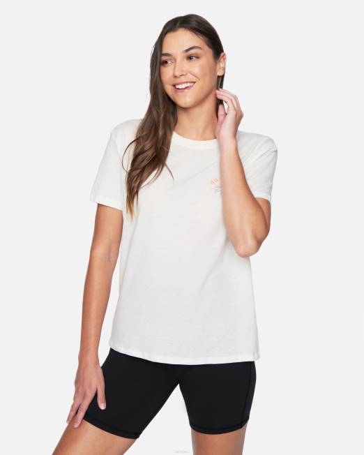 mujer Hurley malvavisco Camiseta de novia relajada lavada Sofía ropa 8L2D504