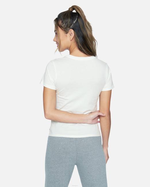 mujer Hurley malvavisco camiseta de tripulación temprana perfecta ropa 8L2D579