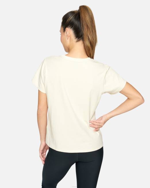 mujer Hurley vendimia blanca Camiseta clásica Sunset Chaser ropa 8L2D555