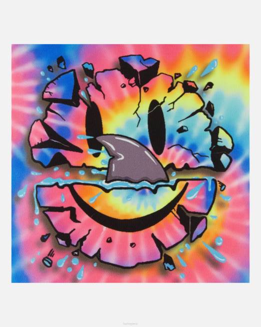 niños Hurley negro (teñido anudado) una y única mochila gráfica accesorios 8L2D615