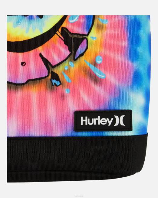 niños Hurley negro (teñido anudado) una y única mochila gráfica accesorios 8L2D615