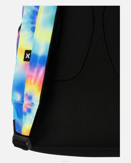 niños Hurley negro (teñido anudado) una y única mochila gráfica accesorios 8L2D615