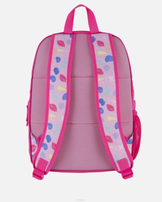 niños Hurley rosa multicolor Un único juego de almuerzo tipo mochila. accesorios 8L2D621