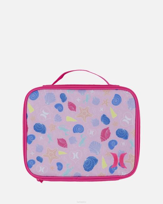 niños Hurley rosa multicolor Un único juego de almuerzo tipo mochila. accesorios 8L2D621