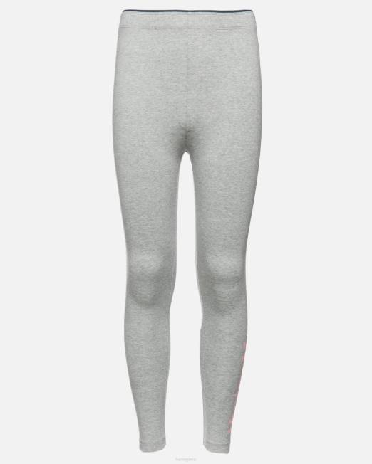 niños Hurley brezo gris oscuro leggings con cintura oculta ropa 8L2D618
