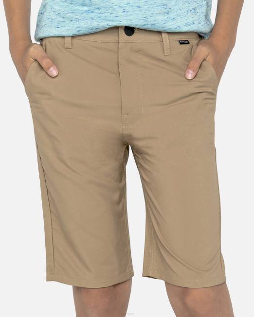 niños Hurley caqui shorts chinos h2o-dri ropa 8L2D606