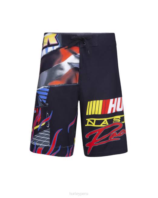 niños Hurley negro bañador fantasma x nascar ropa 8L2D611