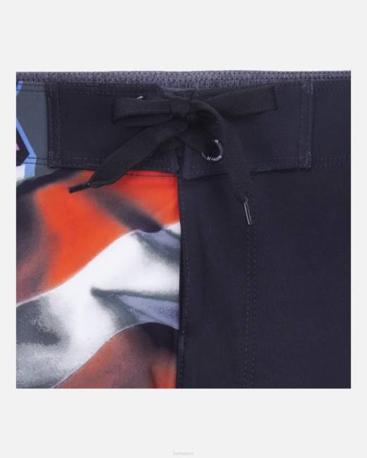 niños Hurley negro bañador fantasma x nascar ropa 8L2D611