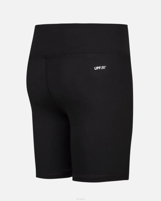 niños Hurley negro pantalones cortos de bicicleta activos para la playa ropa 8L2D617