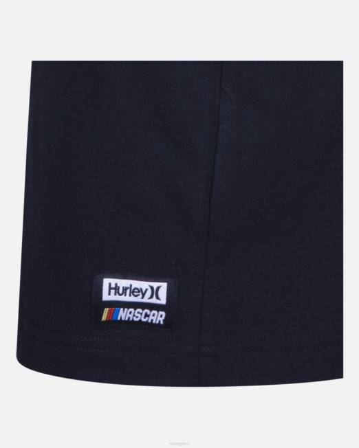 niños Hurley negro camiseta de manga corta para todos los días x nascar ropa 8L2D610
